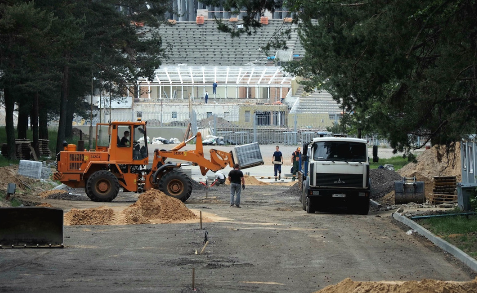 реконструкция парка 50-летия